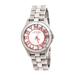 Marc Jacobs Henry Silver Dial Silver Steel Strap Watch for Women - MBM3294