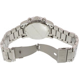 Marc Jacobs Larry Chronograph Black Dial Silver Steel Strap Watch for Men - MBM5050