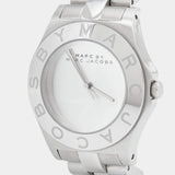 Marc Jacobs Marc White Dial White Ceramic Strap Watch for Women - MBM9500