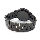 Marc Jacobs Marci Black Dial Black Steel Dial Strap Watch for Women - MBM3193