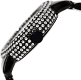 Marc Jacobs Marci Black Dial Black Steel Dial Strap Watch for Women - MBM3193
