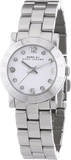 Marc Jacobs Mini Amy White Dial Silver Steel Strap Watch for Women - MBM3055