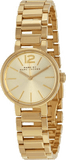 Marc Jacobs Peggy Gold Dial Gold Steel Strap Watch for Women - MBM3405