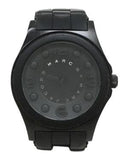 Marc Jacobs Pelly Black Dial Black Silicon Strap Watch for Women - MBM2511