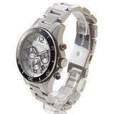 Marc Jacobs Rock Chronograph Silver Dial Silver Steel Strap Watch for Men - MBM5029