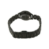 Marc Jacobs Tether Transparent Black Dial Black Steel Strap Watch for Women - MBM3419