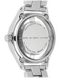 Marc Jacobs Tether Transparent Silver Dial Silver Steel Strap Watch for Women - MBM3416