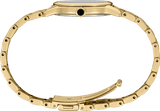 Marc Jacobs Vic Silver Dial Gold Steel Strap Watch for Women - MJ3462