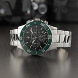Maserati Competizione Chronograph Black Dial Silver Steel Strap Watch For Men - R8873600008