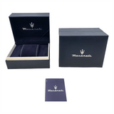 Maserati Epoca Chronograph Black Dial Black Mesh Strap Watch For Men - R8873618013