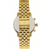 Maserati Epoca Chronograph Black Dial Gold Steel Strap Watch For Men - R8873618023