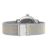 Maserati Epoca Silver Dial Two Tone Mesh Bracelet Watch For Men - R8853118005