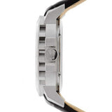 Maserati Ingegno Automatic Black Skeleton Dial Black Leather Strap Watch For Men - R8821119002