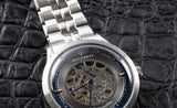 Maserati Ricordo Automatic Gray Dial Silver Steel Strap Watch For Men - R8823133003