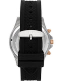 Maserati SFIDA 44mm Black Silicon Chronograph Watch For Men - R8871640002