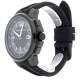 Maserati SFIDA Black Dial Black Rubber Strap Watch For Men - R8851123004
