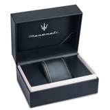 Maserati SFIDA Chronograph Black Dial Black Steel Strap Watch For Men - R8873640011