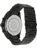 Maserati SFIDA Chronograph Black Dial Black Steel Strap Watch For Men - R8873640011