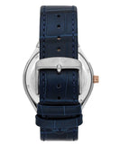 Maserati Stile Automatic Limited Edition White Dial Blue Leather Strap Watch For Men - R8821142001