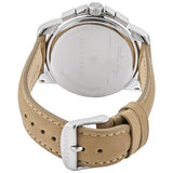 Maserati Successo Black Dial Beige Leather Strap Watch For Men - R8851121004