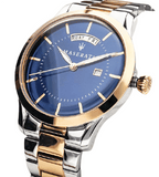 Maserati Tradizione Blue Dial Two Tone Steel Strap Watch For Men - R8853125001