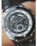Maserati Traguardo Chronograph Black Dial Silver Steel Strap Watch For Men - R8873612059
