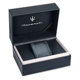 Maserati Traguardo Chronograph Green Dial Black Silicone Strap Watch For Men - R8871612043