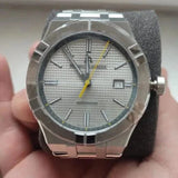 Maurice Lacroix Aikon Automatic Grey Dial Silver Steel Strap Watch For Men - AI6008-SS00F-231-A