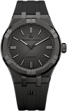 Maurice Lacroix Aikon Automatic Gunmetal Dial Black Rubber Strap Watch For Men - AI6008-PVB00-330-2