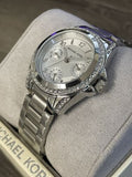 Michael Kors Blair Silver Dial SIlver Steel Strap Watch for Women - MK5612
