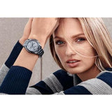 Michael Kors Bradshaw Blue Dial Blue Steel Strap Watch for Men - MK6248