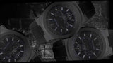 Michael Kors Dylan Black Dial Black Rubber Strap Watch for Men - MK8152