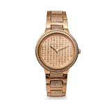 Michael Kors Gabbi Rose Gold Dial Rose Gold Steel Strap Watch For Women - MK3986