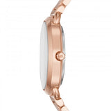 Michael Kors Portia Rose Gold Dial Rose Gold Steel Strap Watch for Women - MK3640