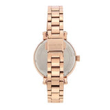 Michael Kors Sofie Analog Quartz Blue Dial Rose Gold Steel Strap Watch For Women - MK3971