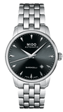 Mido Baroncelli Ii Automatic Black Dial Silver Steel Strap Watch For Men - M8600.4.18.1