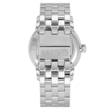 Mido Baroncelli II Automatic White Dial Silver Steel Strap Watch For Men - M8600.4.26.1
