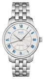 Mido Baroncelli III Automatic Silver Dial Silver Steel Strap Watch For Men - M8600.4.21.1