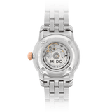 Mido Baroncelli III Automatic White Dial Two Tone Steel Strap Watch For Women - M7600.9.N6.1
