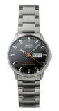 Mido Commander II Automatic Chronometer Grey Dial Silver Steel Strap Watch For Men - M021.431.11.061.01