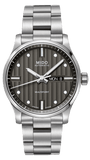 Mido Multifort Automatic Gray Dial Silver Steel Strap Watch For Men - M005.430.11.061.80