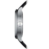 Mido Multifort Automatic Silver Dial Black Leather Strap Watch For Men - M005.430.16.031.80