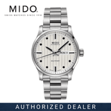 Mido Multifort Automatic Silver Dial Silver Steel Strap Watch For Men - M005.430.11.031.80
