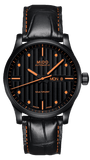Mido Multifort Automatic Special Edition Black Dial Black Leather Strap Watch For Men - M005.430.36.051.80