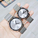 Movado Bold Silver Dial Silver Mesh Bracelet Watch For Women - 3600241