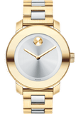 Movado Bold Silver Dial Two Tone Steel Strap Watch for Women - 3600129