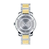 Movado Bold Silver Dial Two Tone Steel Strap Watch For Women - 3600256