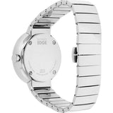 Movado Edge Silver Dial Silver Steel Strap Watch for Women - 3680012