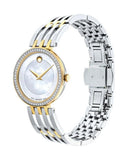 Movado Esperanza Mother of Pearl Dial Two Tone Steel Strap Watch For Women - 0607085