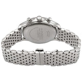 Movado Heritage Calendoplan Chronograph Black Dial Silver Steel Strap Watch for Men - 3650014